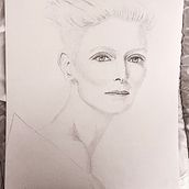My project for course: Portrait Sketchbooking: Explore the Human Face. Sketching, Drawing, Artistic Drawing, and Sketchbook project by merestal - 02.25.2023