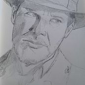 Il mio progetto del corso: Sketchbook per ritratti a grafite con la tecnica del tratteggio. Un progetto di Belle arti, Bozzetti, Disegno, Disegno di ritratti e Sketchbook di Erika - 25.02.2023