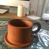 My project for course: Creating Your First Ceramic Vessel. Accessor, Design, Arts, Crafts, and Ceramics project by baron_tamar - 02.25.2023