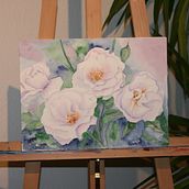 Snowwhite, watercolor. Watercolor Painting project by Rudi L - 02.25.2023