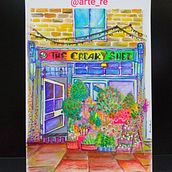 Meu projeto do curso: Ilustração urbana vibrante com tinta guache. Pintura, Esboçado, Ilustração arquitetônica, Pintura guache, Artes plásticas, Arte urbana, Criatividade, Pintura em aquarela, Sketchbook e Ilustração tradicional projeto de Regina F. Rabello - 22.04.2023