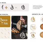 Logo para una panadería  Ein Projekt aus dem Bereich Design, Br, ing und Identität, Grafikdesign und Logodesign von Lucia Alejandra Avalos Inocencio - 26.02.2023