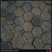 Mi proyecto del curso: Introducción a la creación de texturas con Substance Designer Ein Projekt aus dem Bereich 3D, 3-D-Modellierung und Videospiele von Cora Real - 21.04.2023