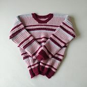 Jersey Berry-Susimiu do kursu: Ubrania wykonane szydełkiem o różnych wzorach i kolorach. Un progetto di Fashion design, Fiber Art, Uncinetto e Textile Design di Ewa Bronowska - 26.02.2023