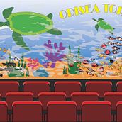 Enjoying the movies. Un progetto di Illustrazione tradizionale, Disegno e Illustrazione digitale di Alicia Bengtsson - 26.02.2023
