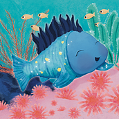 I Wish I was a Fish - Children's book illustration. Un proyecto de Ilustración tradicional de Vanessa Fernandes - 27.02.2023