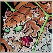 Ukiyo-e Studio  . Un progetto di Illustrazione tradizionale, Pittura, Artigianato e Interior design di Alessandra Donelli - 27.02.2023