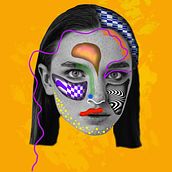 My project for course: Colorful Portrait Design with Photoshop. Photograph, Post-production, Collage, Photographic Composition, and Photomontage project by Iva Jovsic - 02.27.2023
