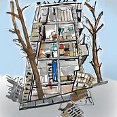My project for course: Expressive Architectural Sketching with Colored Markers. Sketching, Drawing, Architectural Illustration, Sketchbook & Ink Illustration project by sabrams01 - 02.27.2023