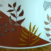 Pintura em parede. Traditional illustration, and Decorative Painting project by Dayana Lima - 08.12.2020