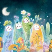 Forest friend. Traditional illustration, Digital Illustration, Children's Illustration, Digital Painting, and Picturebook project by Tiziana Moretti - 02.27.2023
