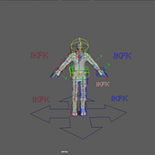 My project for course: Rigging and Deformation of a Character. Un progetto di 3D, Animazione, Rigging e Animazione di personaggi di Adrian Cunille - 22.02.2023