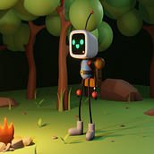 Mi proyecto del curso: Introducción al diseño y modelado 3D con Blender. Motion Graphics, Character Design, Product Design, and 3D Modeling project by stilkev - 02.28.2023