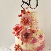 Mi proyecto del curso: Flores de azúcar para cake design Ein Projekt aus dem Bereich Design und DIY von moniyepes6 - 26.02.2023