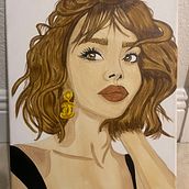 Mi proyecto del curso: Retrato en acuarela a partir de una fotografía. Traditional illustration, Watercolor Painting, and Portrait Drawing project by Andreina - 02.25.2023