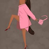 Zendaya for Valentino. Un progetto di Illustrazione tradizionale di Marlene Padilla - 28.02.2023