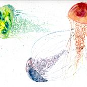 Il mio progetto del corso: Tecniche moderne di acquerello . Ilustrasi tradisional, Seni Rupa, Lukisan, Dan Lukisan Cat Air proyek oleh Anna Lussignoli - 02.28.2023