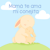 Mamá te ama mi conejita. . Writing, Stor, telling, Children's Illustration, Creating with Kids, Narrative, Fiction Writing, Creative Writing, and Children's Literature project by Dominik Erazo - 06.27.2023