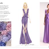 FLORALIA - S/S 2022 WOMENSWEAR. Fashion Design, Drawing, Sketching, and Traditional illustration project by ENRICA BENEDETTA VADALA' - 02.28.2023