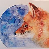 Curso "Retratos expresivos de animales en acuarela" de Sarah Stokes. Un proyecto de Ilustración tradicional, Pintura a la acuarela y Bellas Artes de Beatriz Ripodas - 28.02.2023