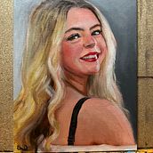 My project for course: Expressive Oil Portraiture: Explore the Alla Prima Technique. Un projet de Beaux Arts, Peinture , et Peinture à l'huile de biancadedeugd - 28.02.2023