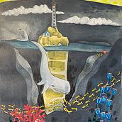 2022-2023. Traditional illustration, Fine Arts, Drawing, and Watercolor Painting project by Heidi Deschenes - 02.28.2023