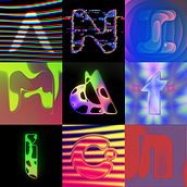 Mi proyecto del curso: Diseño de tipografía con técnicas de animación procedural. Design, Animation, Graphic Design, Digital Design, T, pograph, Design, Color Theor, Kinetic T, and pograph project by Ruth Betancourt - 03.01.2023