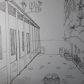 finca. Un progetto di Illustrazione tradizionale, Architettura, Bozzetti, Disegno e Illustrazione architettonica di camilogaviriaparlingo - 01.03.2023