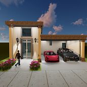 Casa habitación una planta. Un projet de Design d'espace , et Architecture de Fernanda Ramirez - 01.03.2023