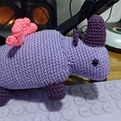Mi proyecto del curso: Diseño y creación de amigurumis. Artesanato, Design de brinquedos, Tecido, DIY, Crochê, Amigurumi, e Design têxtil projeto de Angélica Díaz - 01.03.2023