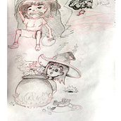 Mi proyecto del curso: Diario de dibujo: crea personajes fantásticos. Un progetto di Character design, Bozzetti, Disegno a matita, Disegno e Sketchbook di giulianosanguinetti2002 - 28.02.2023
