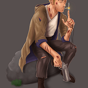 Meu projeto do curso: Concept art para design de personagens e worldbuilding. Traditional illustration, Character Design, Digital Illustration, Concept Art, Digital Drawing, and Digital Painting project by Rapha Saraiva - 03.02.2023