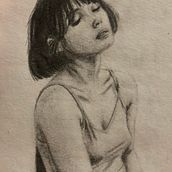 Mi proyecto del curso: Retrato artístico al carboncillo: creando atmósferas Ein Projekt aus dem Bereich Traditionelle Illustration, Bildende Künste, Zeichnung, Porträtzeichnung, Realistische Zeichnung und Artistische Zeichnung von Jonathan Sanchez - 02.03.2023
