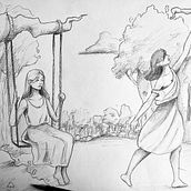 DA - Examen cuerpo humano. Pencil Drawing, and Drawing project by Alicia Ribes - 03.02.2023