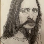 Mon projet du cours : Portrait réaliste au crayon graphite. Traditional illustration, Fine Arts, Sketching, Pencil Drawing, Drawing, Portrait Drawing, Realistic Drawing, Artistic Drawing, and Figure Drawing project by Elodie - 03.02.2023