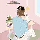 Mi proyecto del curso: Ilustración digital colorida en Procreate. Traditional illustration, Drawing, Digital Illustration, and Digital Drawing project by Estefania Nebot Peña - 03.02.2023