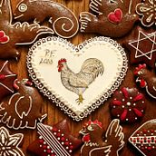 Czech traditional gingerbreads by Glancie . St, ling alimentar, Decorațiuni și Design de Luci Glanc - 03.02.2023