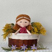 My project for course: Fabric Dolls: Design and Content Creation. Arts, Crafts, To, Design, Social Media, Mobile Photograph, Product Photograph, Sewing, Instagram Photograph, Patternmaking, and Dressmaking project by Iryna Rozdobudko - 03.02.2023
