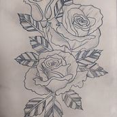 Il mio progetto del corso: Introduzione all'arte del tatuaggio. Traditional illustration, Tattoo Design, and Botanical Illustration project by Nicolò Guglielmo - 03.02.2023