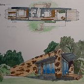 Mój projekt z kursu: Odręczna ilustracja architektoniczna. Architecture, Pencil Drawing, and Architectural Illustration project by Katerina - 03.03.2023