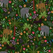 My project for course: Digital Pattern Illustration Inspired by Flora and Fauna. Traditional illustration, Pattern Design, Drawing, Digital Illustration, and Botanical Illustration project by sdedeepyamani - 03.03.2023