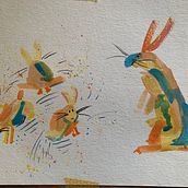 My project for course: Creative Watercolor Sketching for Beginners. Yes. Un projet de Illustration traditionnelle, Esquisse , Créativité, Dessin, Aquarelle , et Carnet de croquis de Jeanne-Mare Slabbert - 01.03.2023