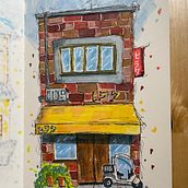 House II. Sketchbook project by Marta - 03.03.2023