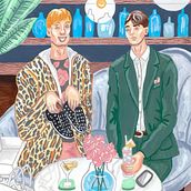 My project for course: Lifestyle Illustration for Vibrant and Expressive Characters. Traditional illustration, Character Design, Drawing, and Gouache Painting project by Seb Black - 02.25.2023