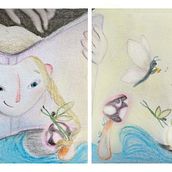 Sara Paradisi: Illustrazione espressiva tratto dopo tratto con Daniel Torrent Ein Projekt aus dem Bereich Traditionelle Illustration, Verlagsdesign, Bleistiftzeichnung, Zeichnung, Stor, board, Kinderillustration, Erzählung und Zeichnen mit Buntstiften von Sara Paradisi - 04.03.2023