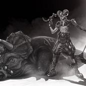 Carnivore Raw. Un proyecto de Ilustración tradicional, Diseño de personajes, Ilustración digital, Stor, telling, Concept Art, Dibujo digital, Pintura digital y Dibujo anatómico de Iliyan Tsvetanov - 04.03.2023