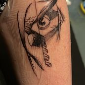 Mein erstes Tattoo auf echter Haut. Un proyecto de Diseño de tatuajes de tattoo_4 - 04.03.2023