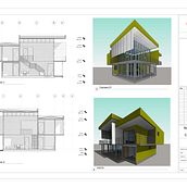 Mi proyecto del curso: Diseño y modelado arquitectónico 3D con Revit. 3D, Architecture, Interior Architecture, 3D Modeling, Digital Architecture, and ArchVIZ project by Nidia Nahas - 03.04.2023