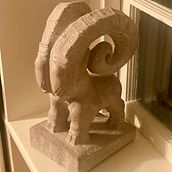 Ibex god of ancient Arabia. Un projet de Sculpture de Steve Kukla - 04.03.2023