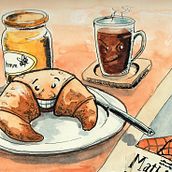My project for course: The Art of Sketching: Transform Your Doodles into Art. Ilustração tradicional, Desenho a lápis, Desenho, e Sketchbook projeto de Mathijs Tuynman - 05.03.2023